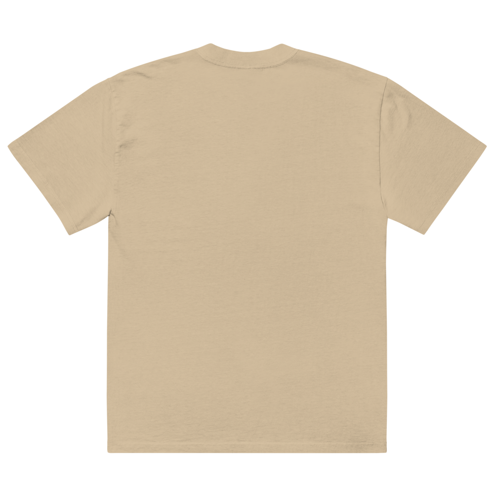 Oversized T-Shirt mit verwaschenem Look Zaptino Black Edition