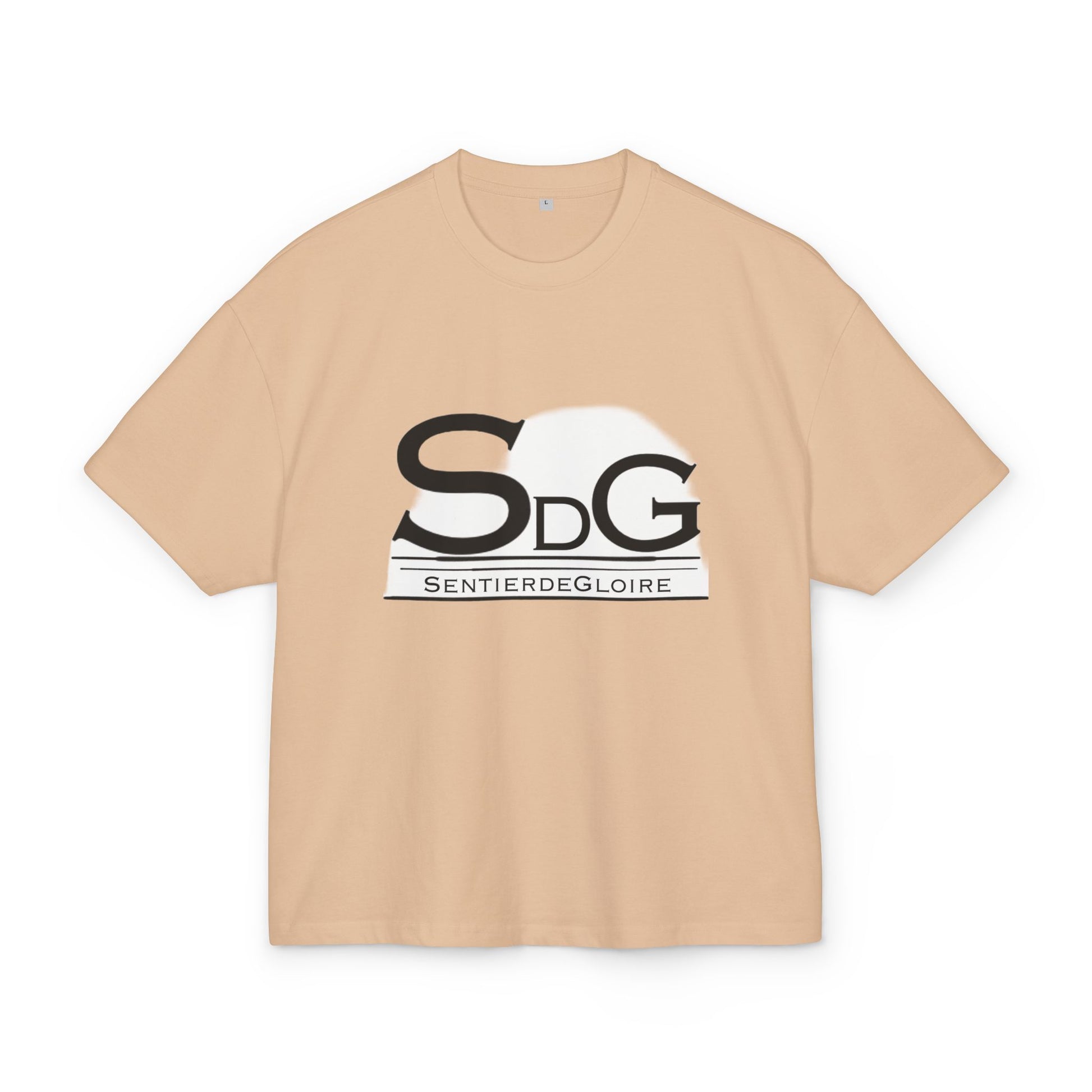 Unisex Heavy Cotton Tee - Sentier de Gloire, Casual Wear, Street Style, Gifts for Him/Her, Layering Essential