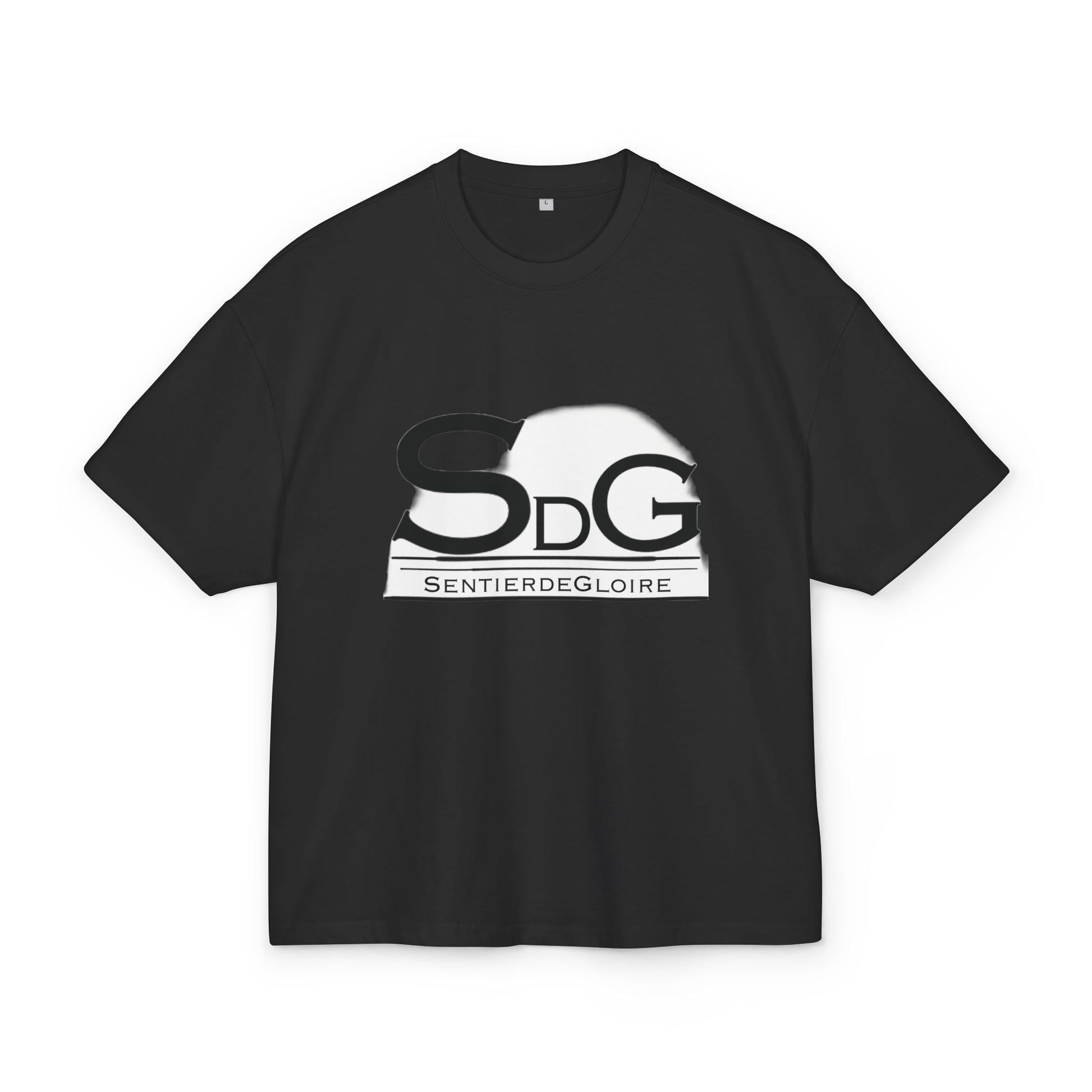 Unisex Heavy Cotton Tee - Sentier de Gloire, Casual Wear, Street Style, Gifts for Him/Her, Layering Essential