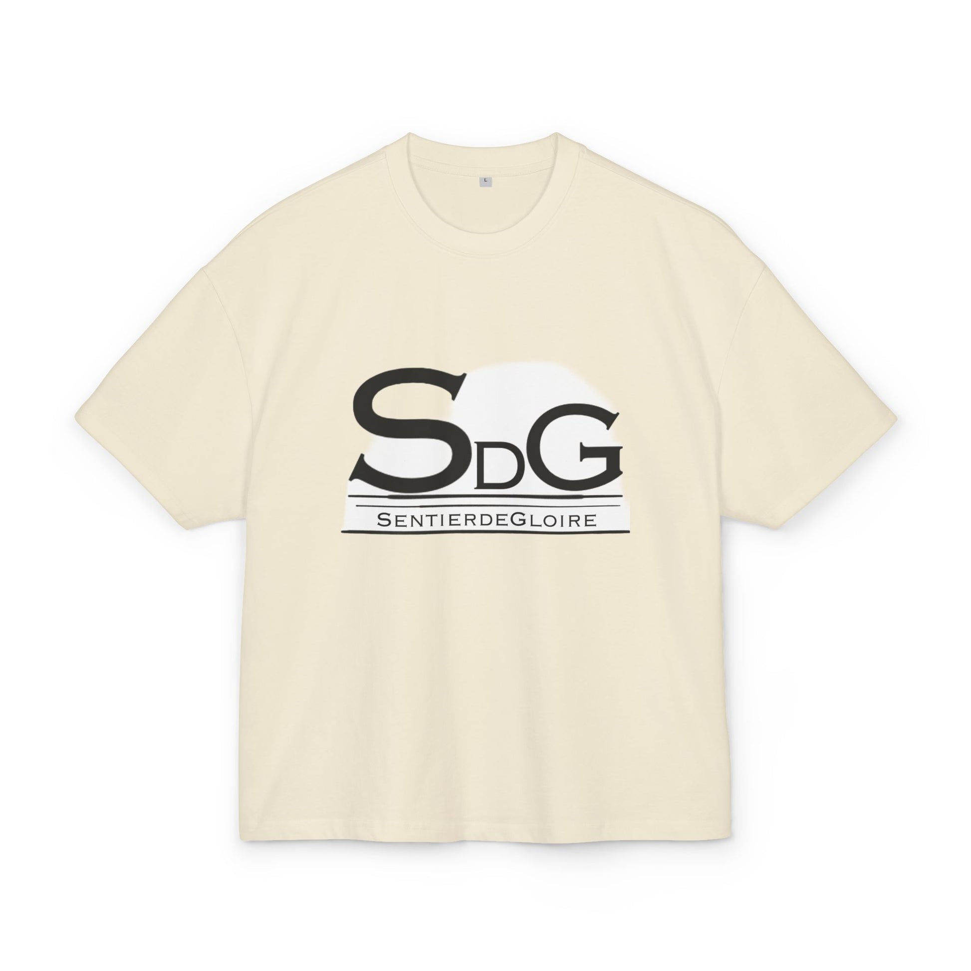 Unisex Heavy Cotton Tee - Sentier de Gloire, Casual Wear, Street Style, Gifts for Him/Her, Layering Essential