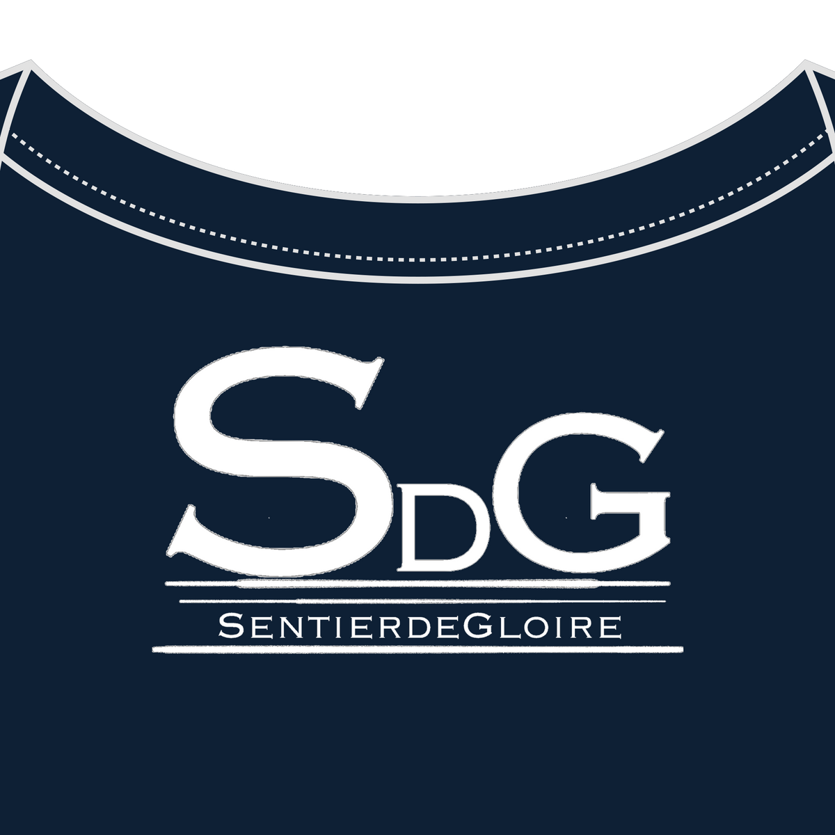 SDG Tee White Edition - Organic Oversize Shirt