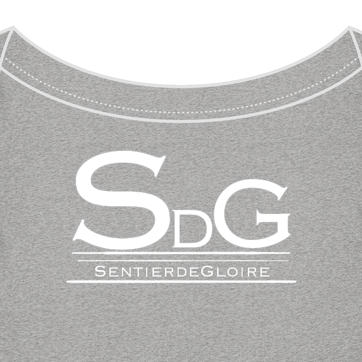 SDG Tee White Edition - Organic Oversize Shirt