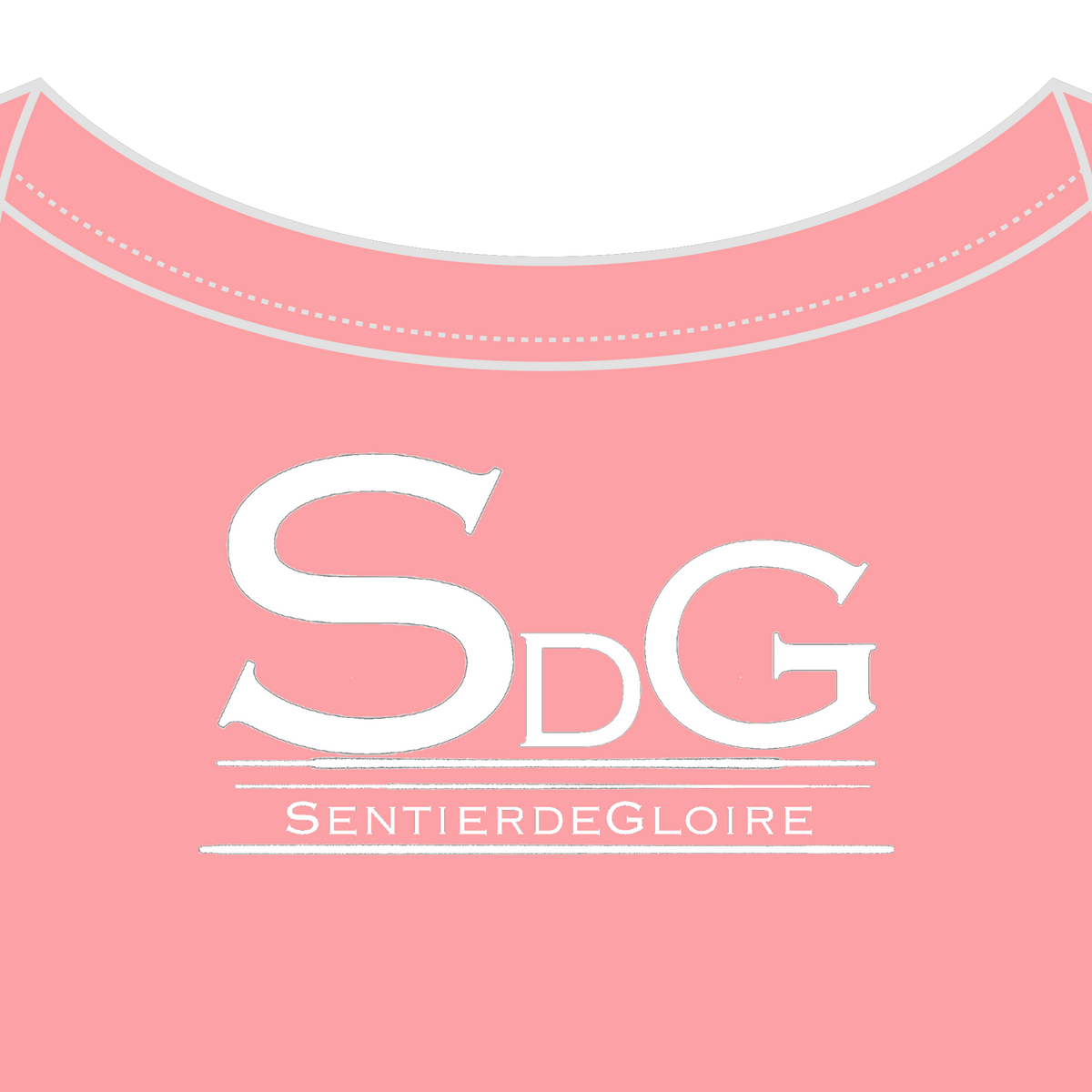 SDG Tee White Edition - Organic Oversize Shirt