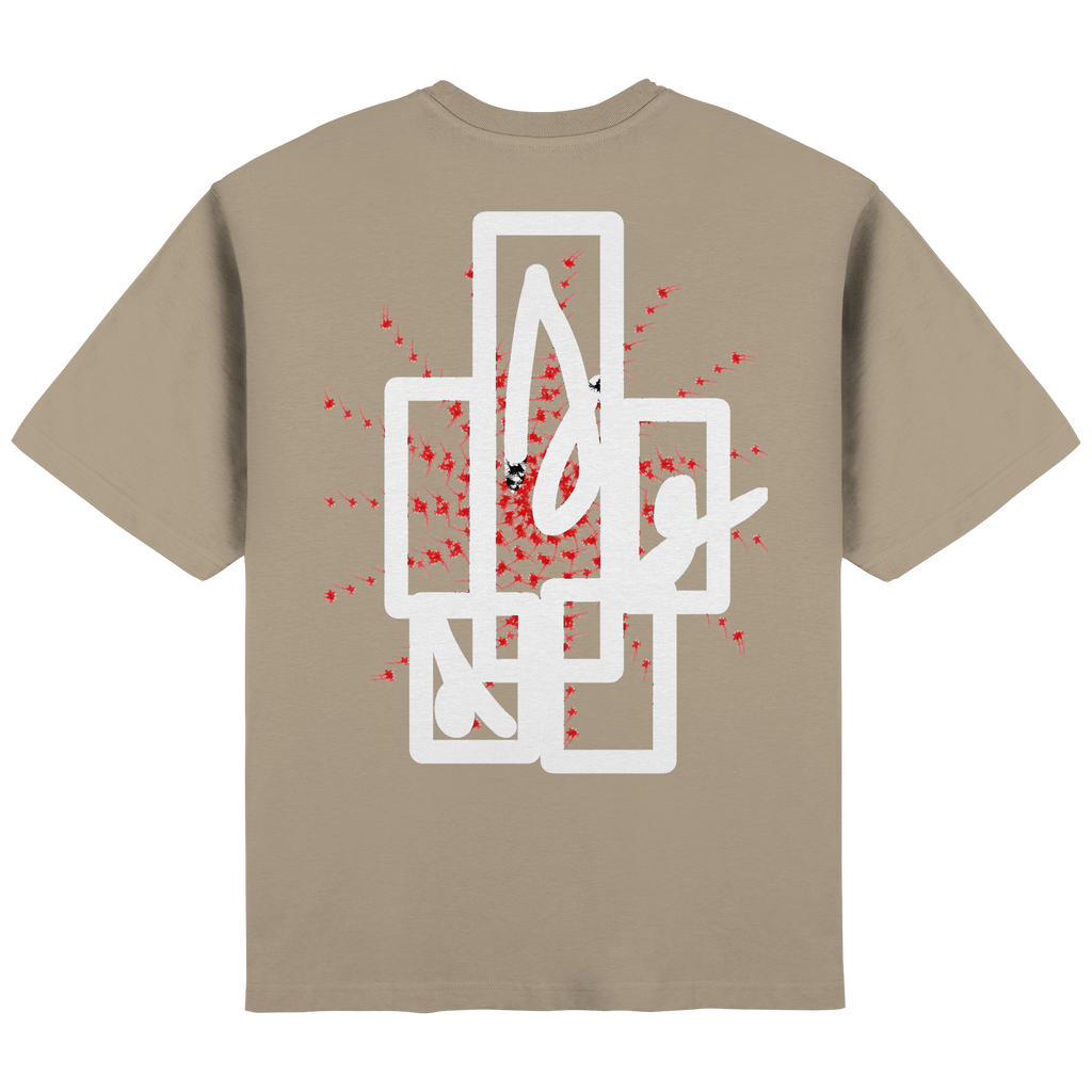 "ROSES OF GLORY" — SDG Oversized Tee | White Edition