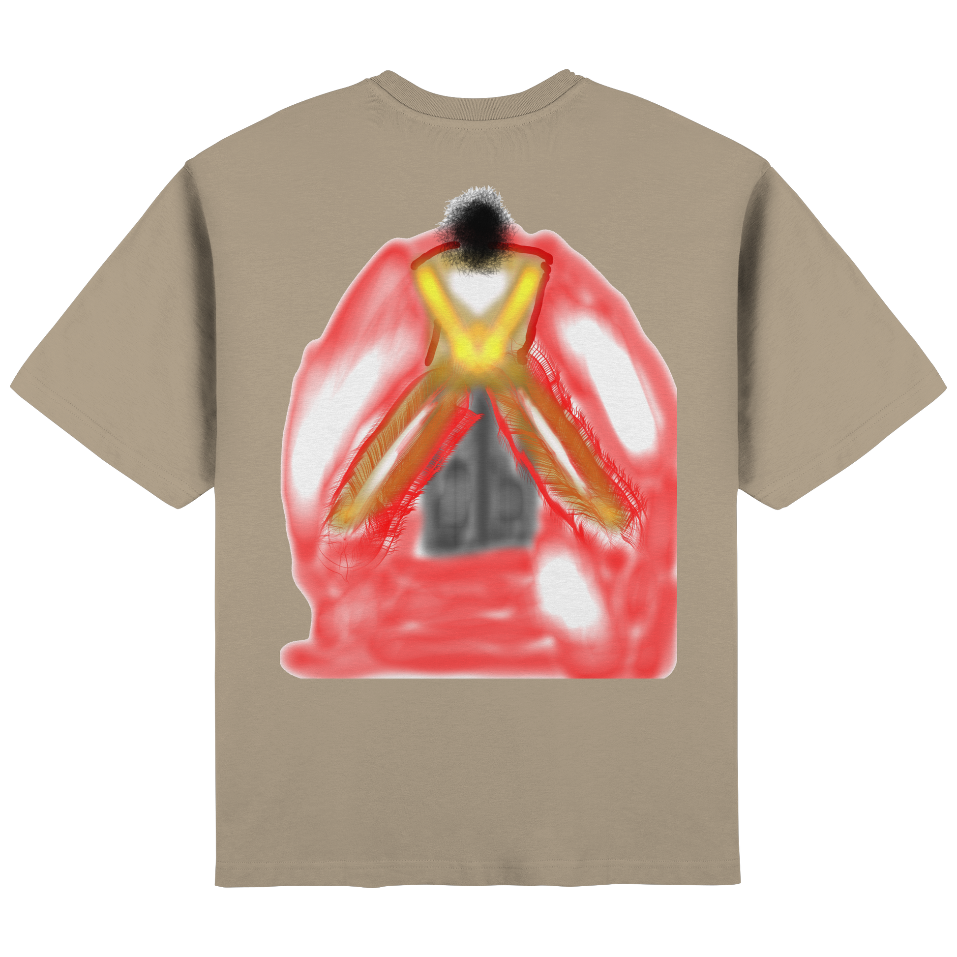 "SILENT WARRIOR" — SDG Oversized Tee | White Edition