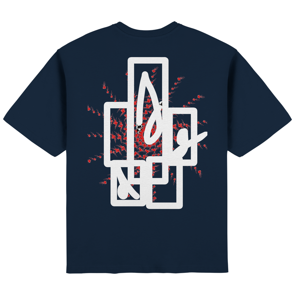 "ROSES OF GLORY" — SDG Oversized Tee | White Edition