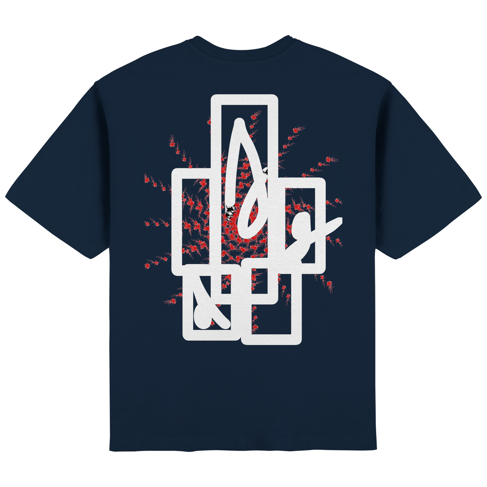 "ROSES OF GLORY" — SDG Oversized Tee | White Edition