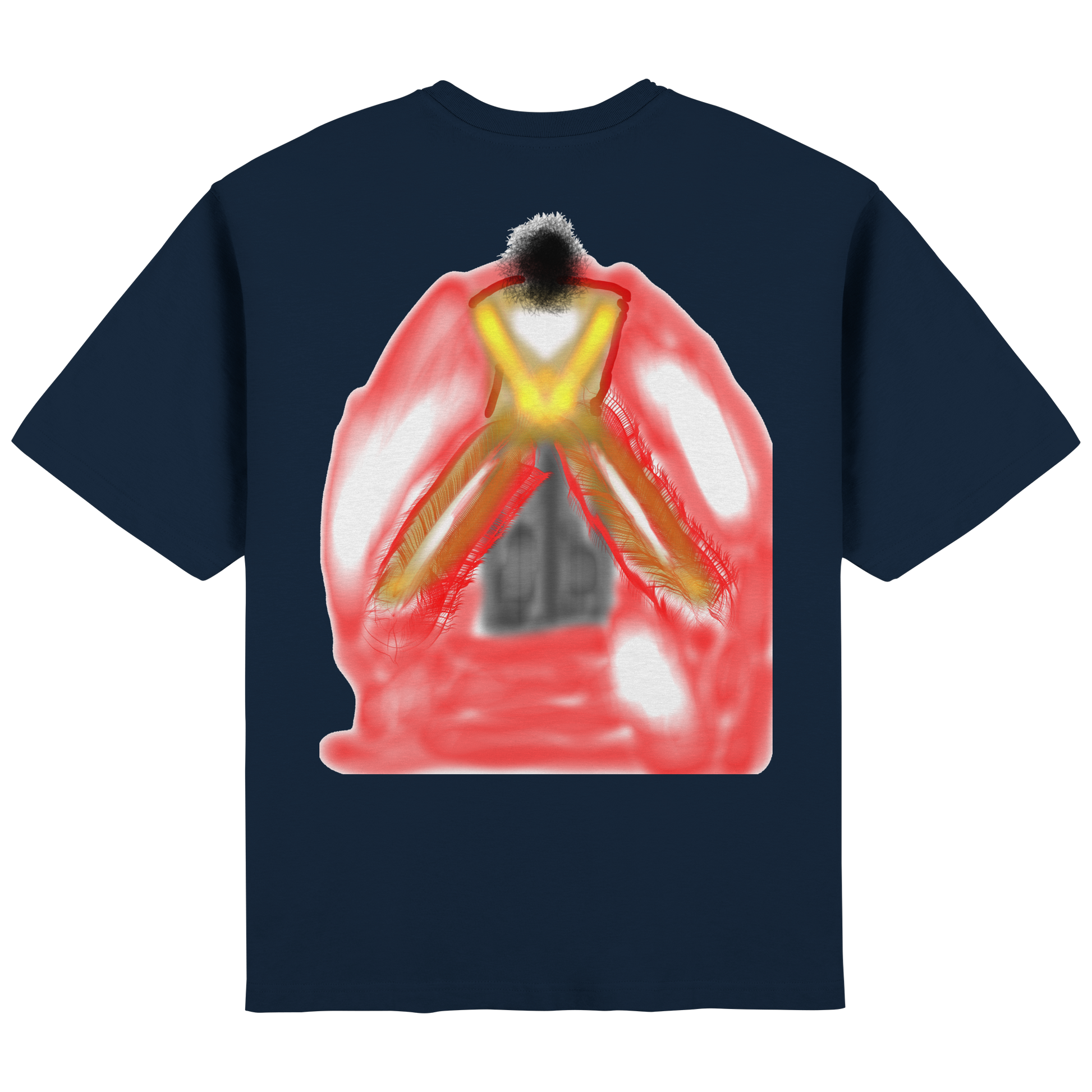 "SILENT WARRIOR" — SDG Oversized Tee | White Edition