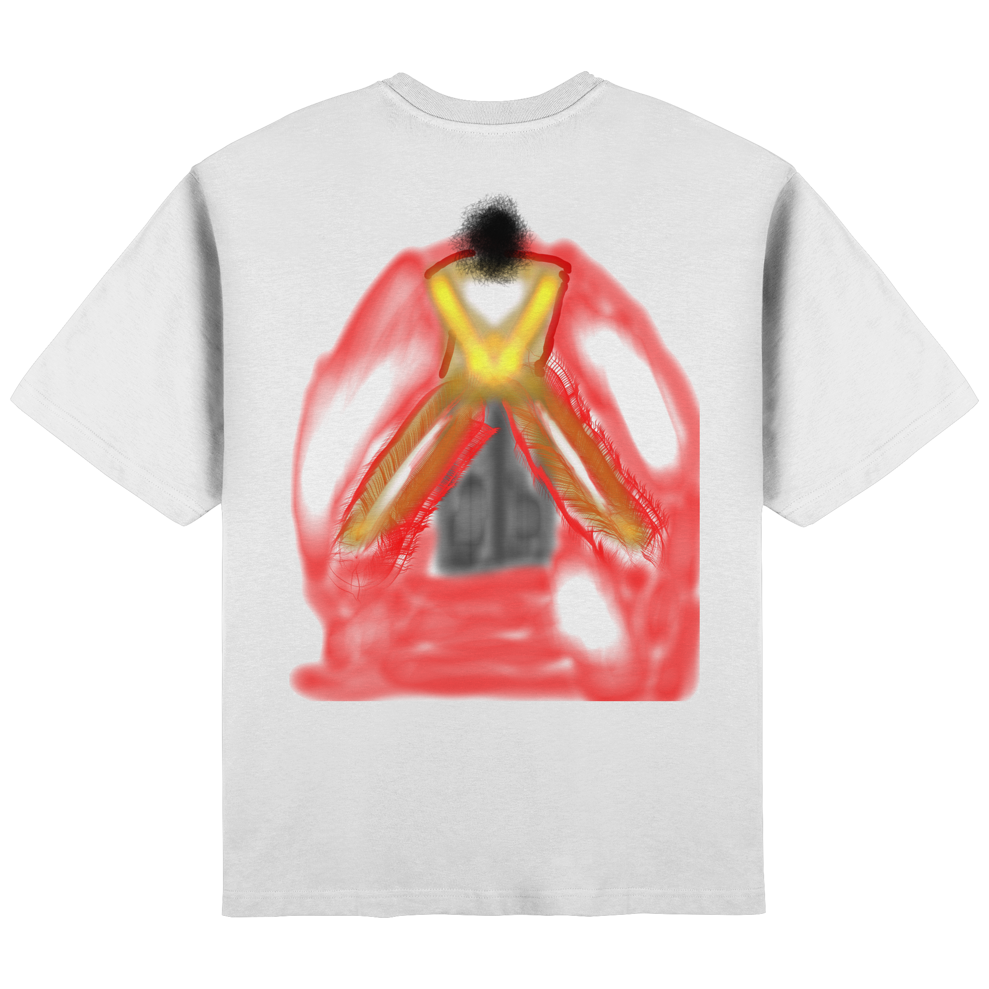 "SILENT WARRIOR" — SDG Oversized Tee | Black