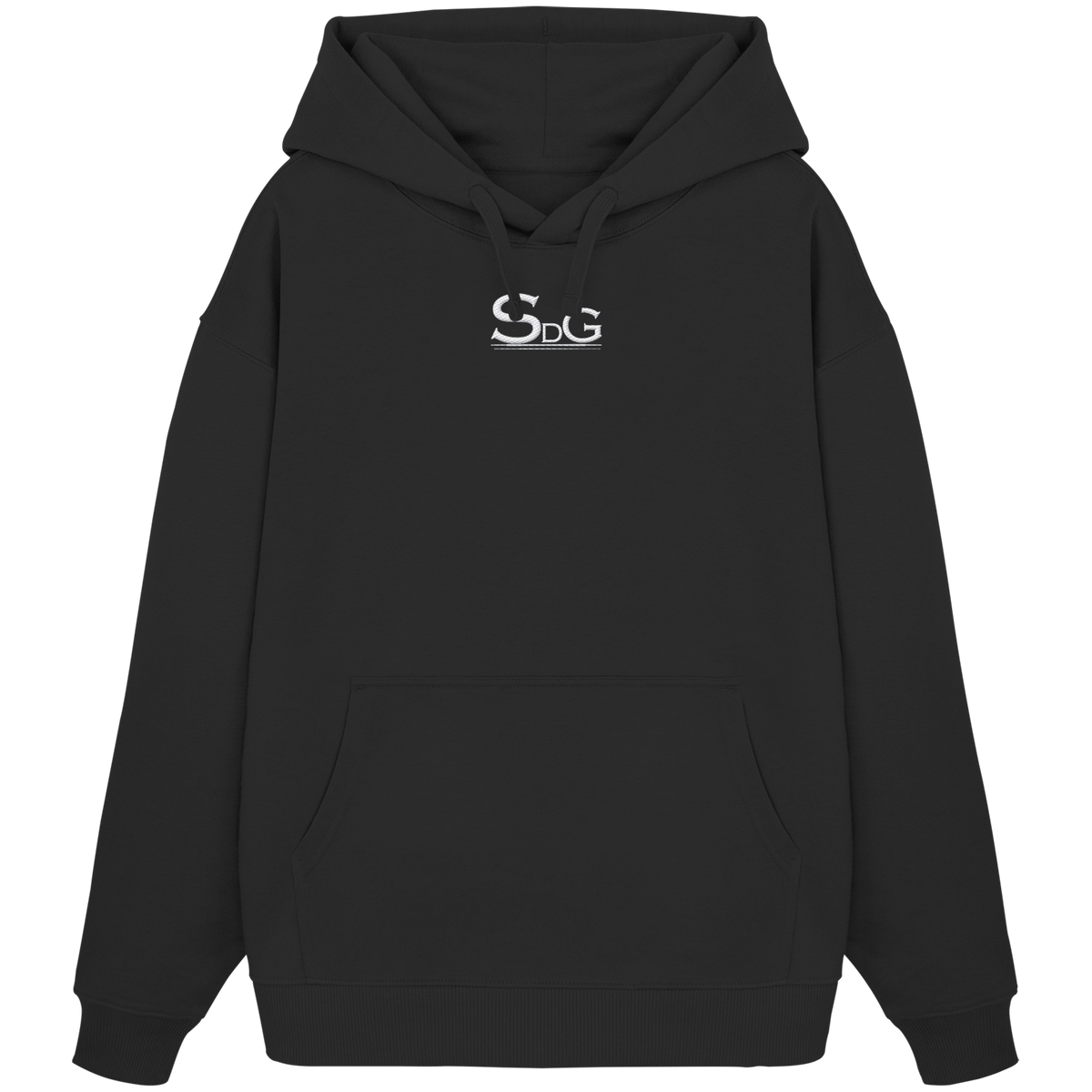 SDG Tee White Edition - Organic Oversize Hoodie