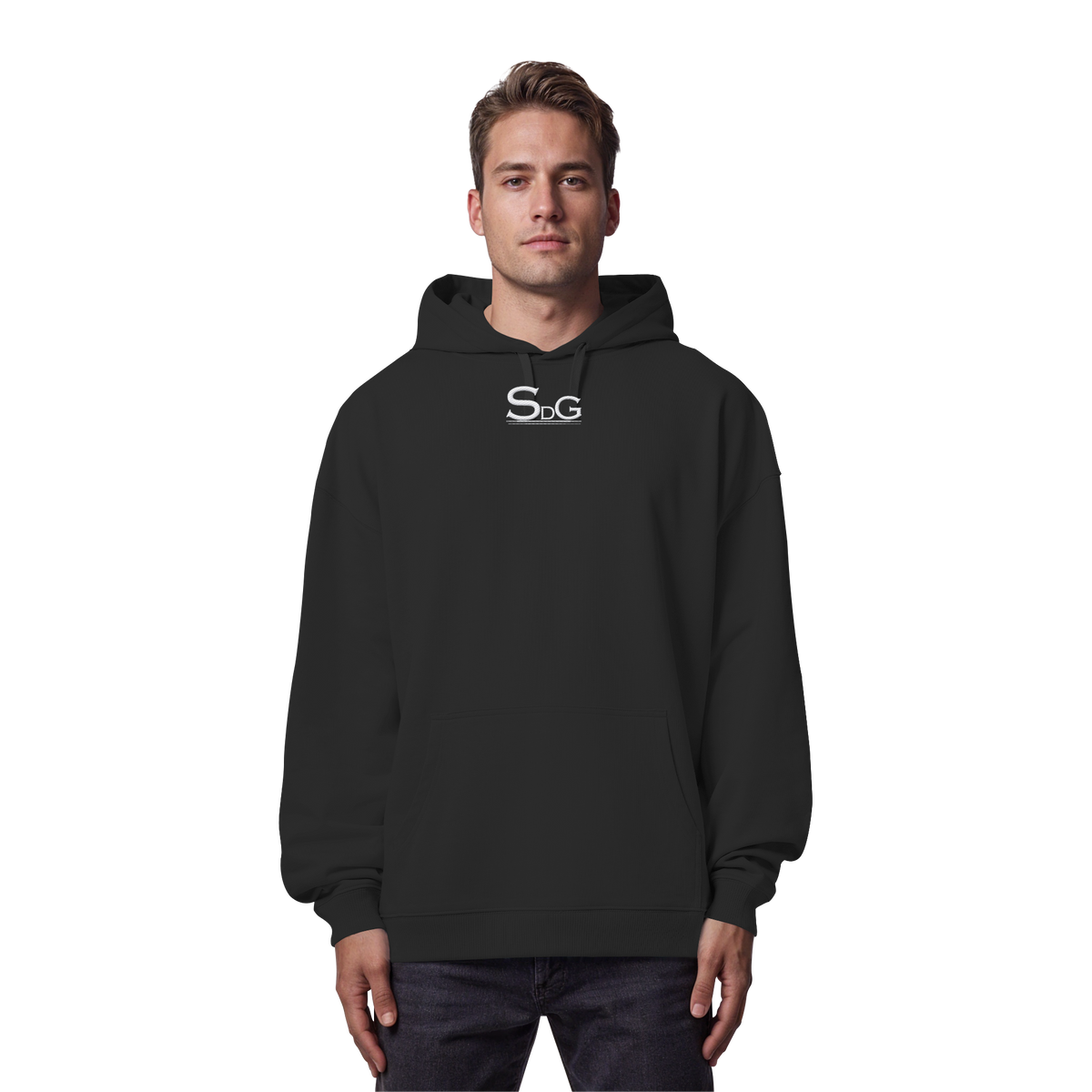 SDG Tee White Edition - Organic Oversize Hoodie