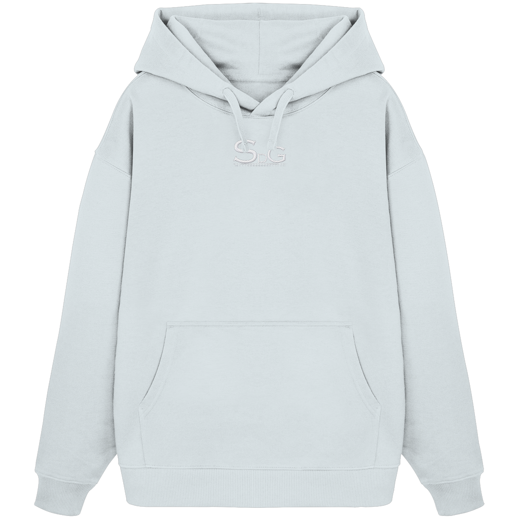 SDG Tee White Edition - Organic Oversize Hoodie