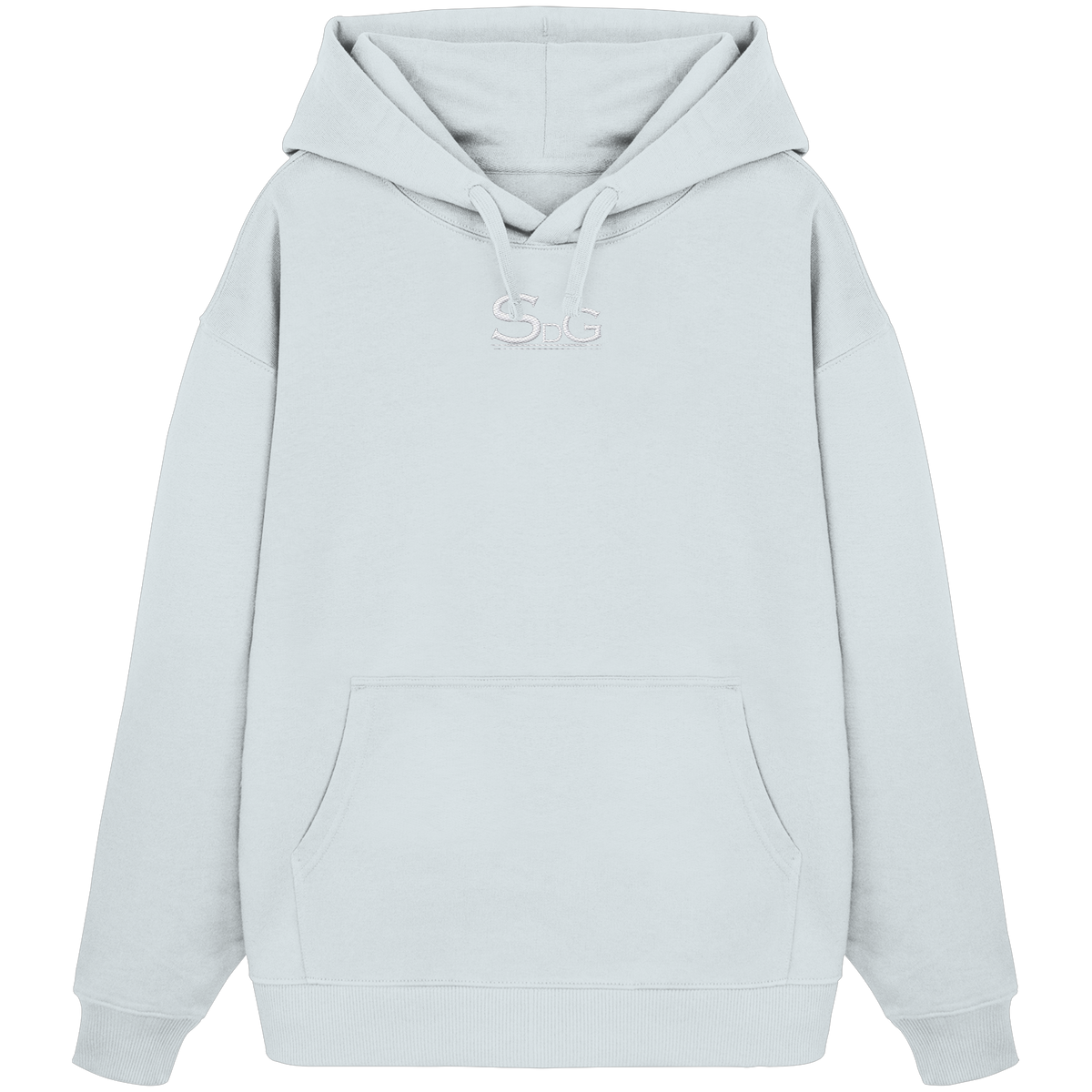 SDG Tee White Edition - Organic Oversize Hoodie