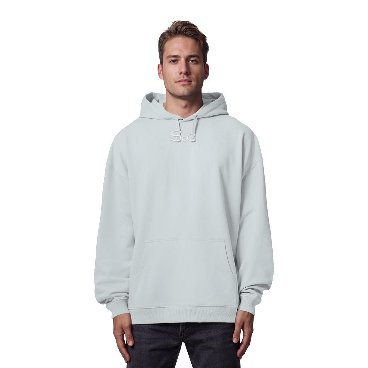 SDG Tee White Edition - Organic Oversize Hoodie