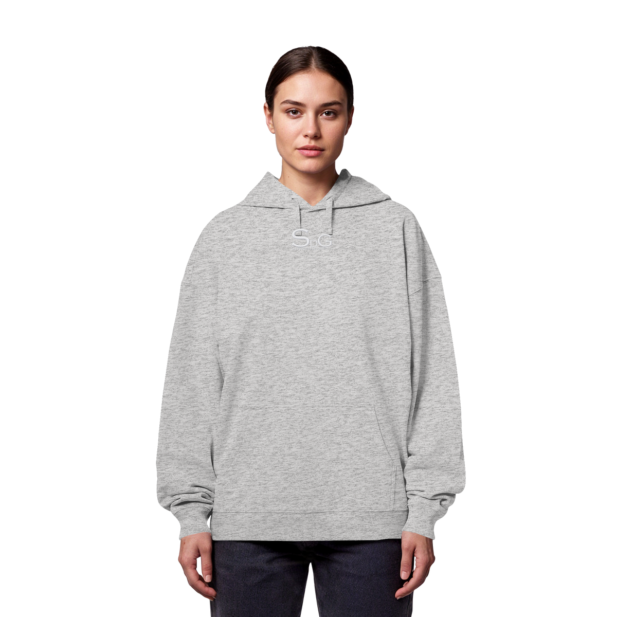 SDG Tee White Edition - Organic Oversize Hoodie