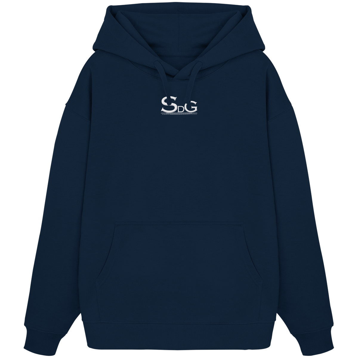 SDG Tee White Edition - Organic Oversize Hoodie