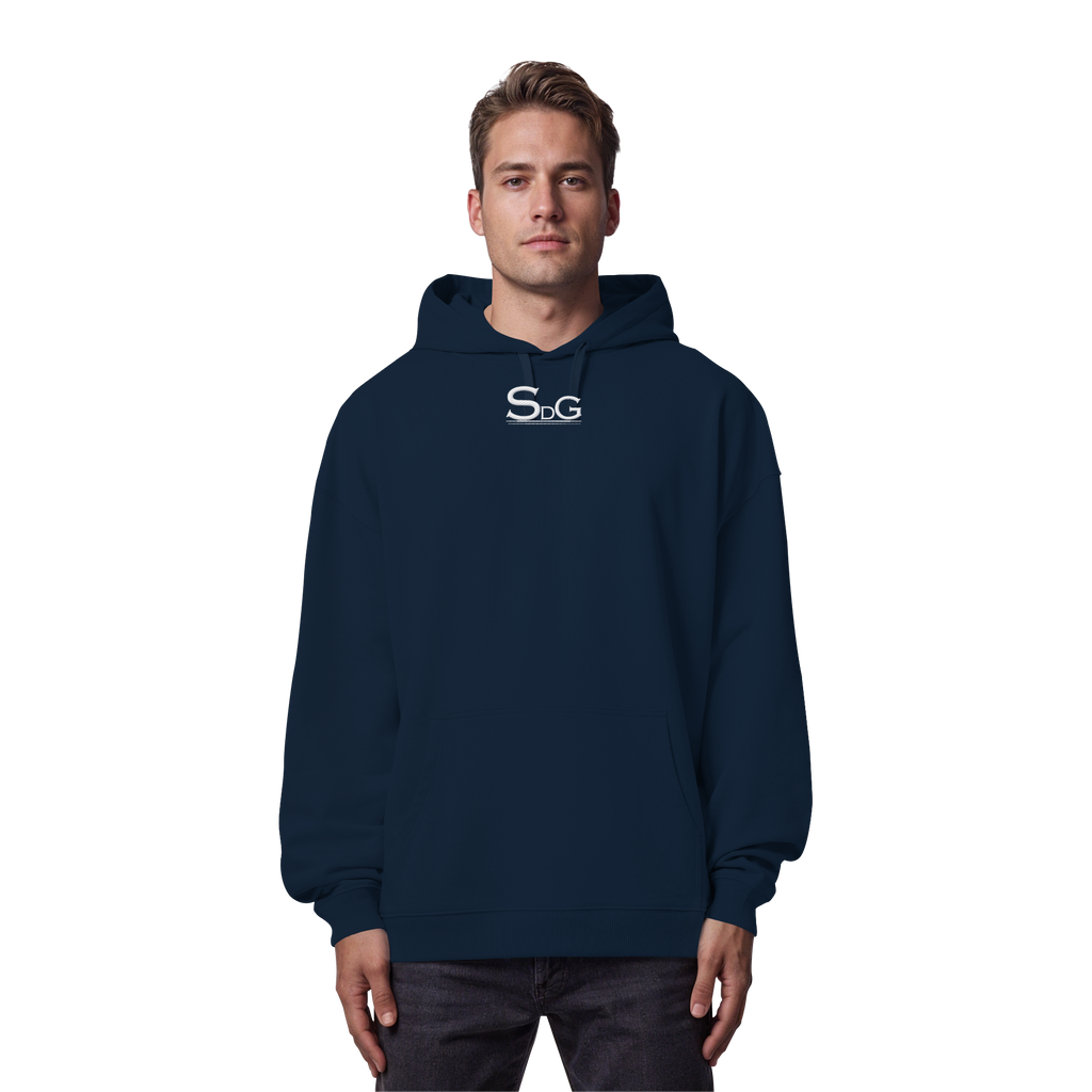 SDG Tee White Edition - Organic Oversize Hoodie
