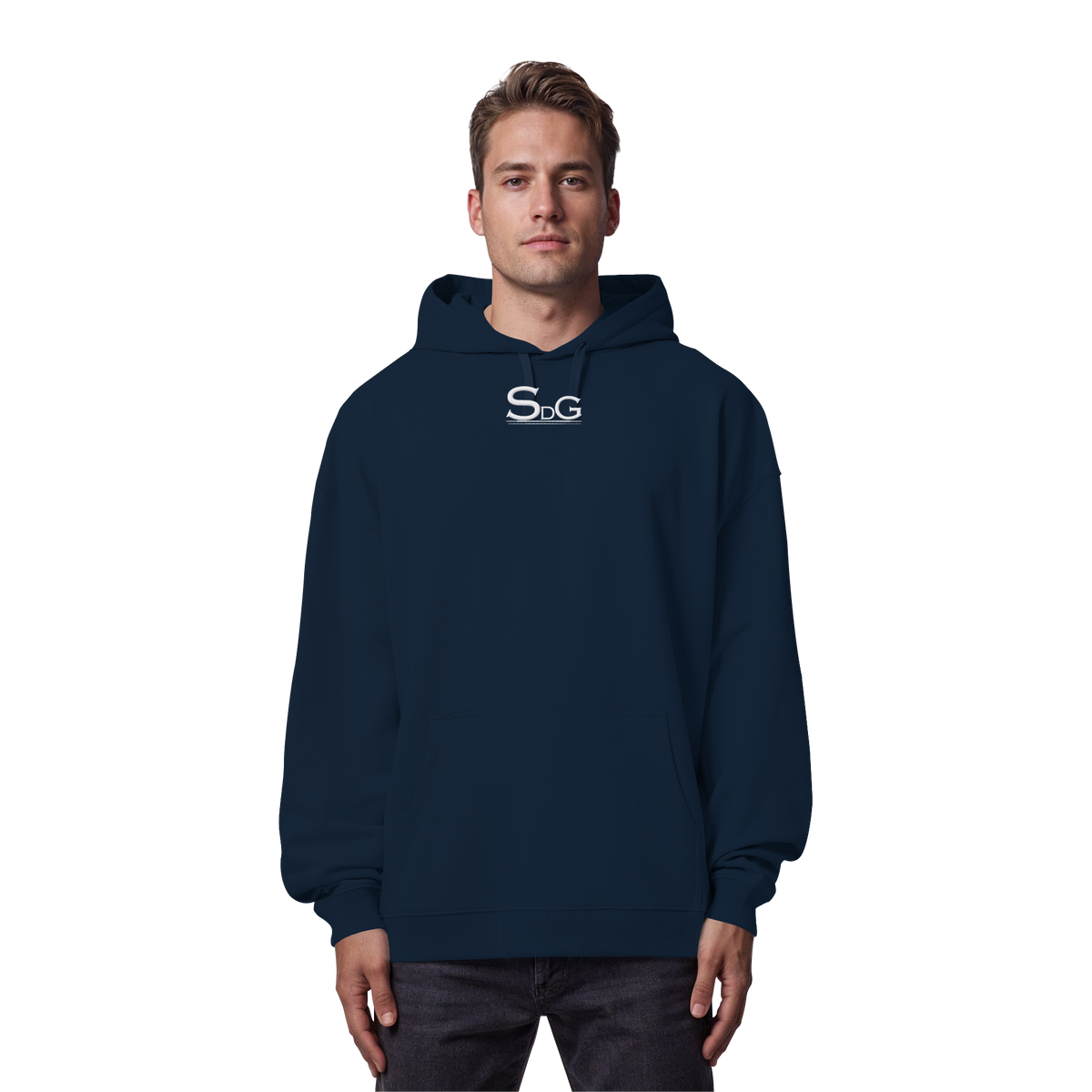 SDG Tee White Edition - Organic Oversize Hoodie