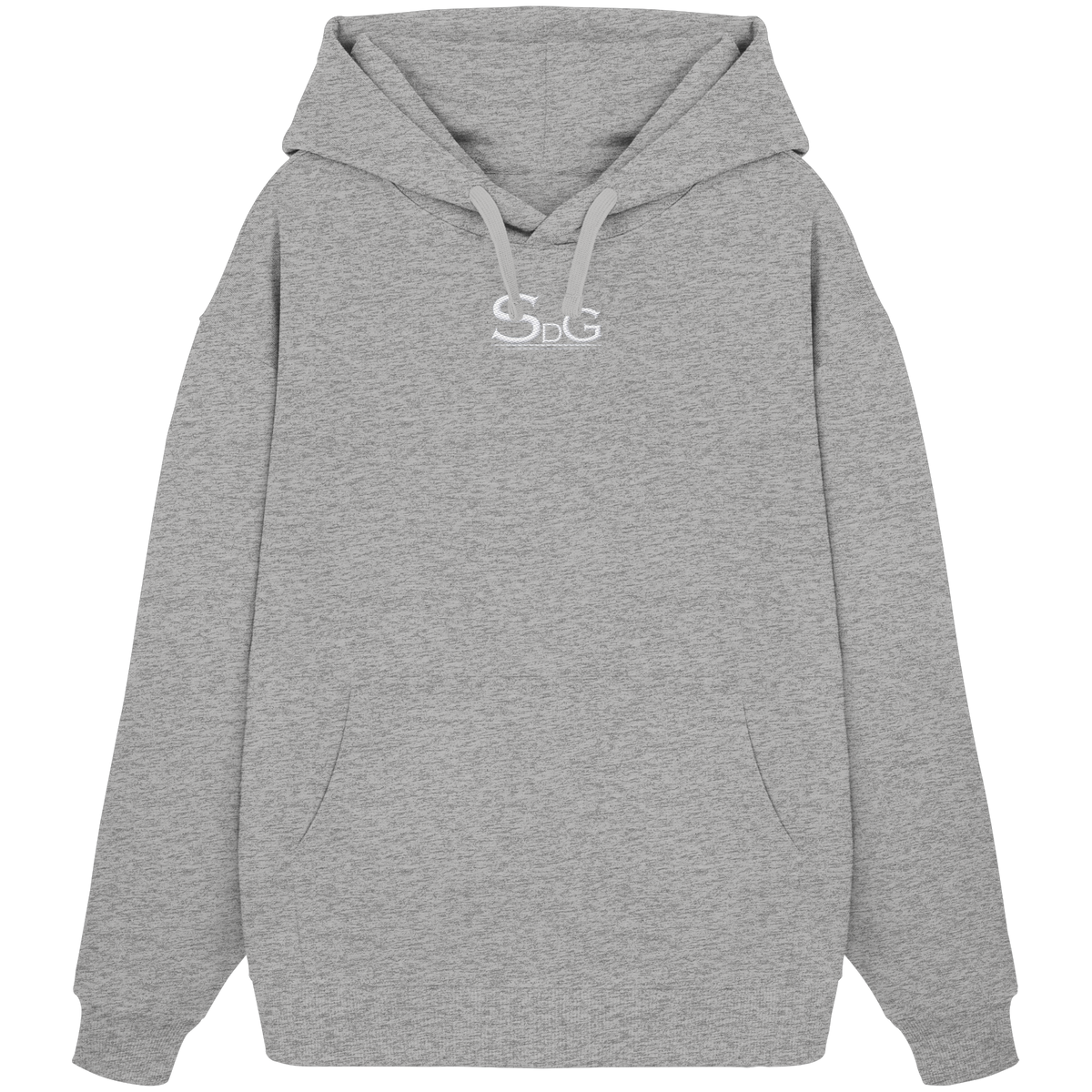 SDG Tee White Edition - Organic Oversize Hoodie