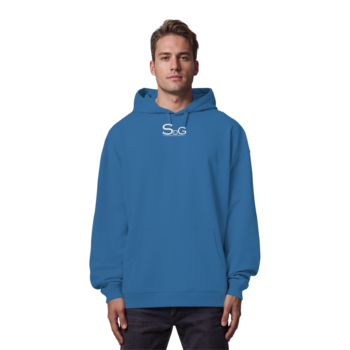 SDG Tee White Edition - Organic Oversize Hoodie