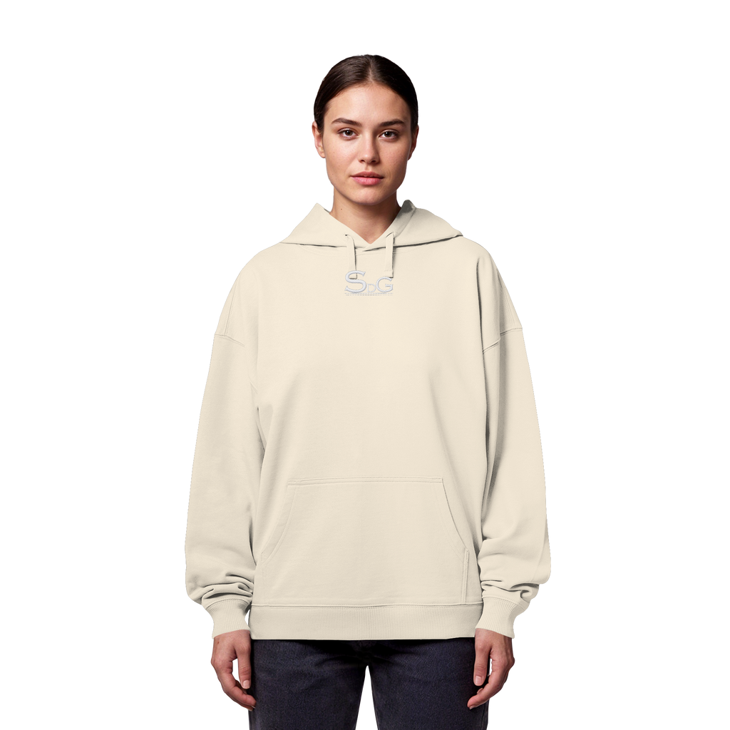 SDG Tee White Edition - Organic Oversize Hoodie