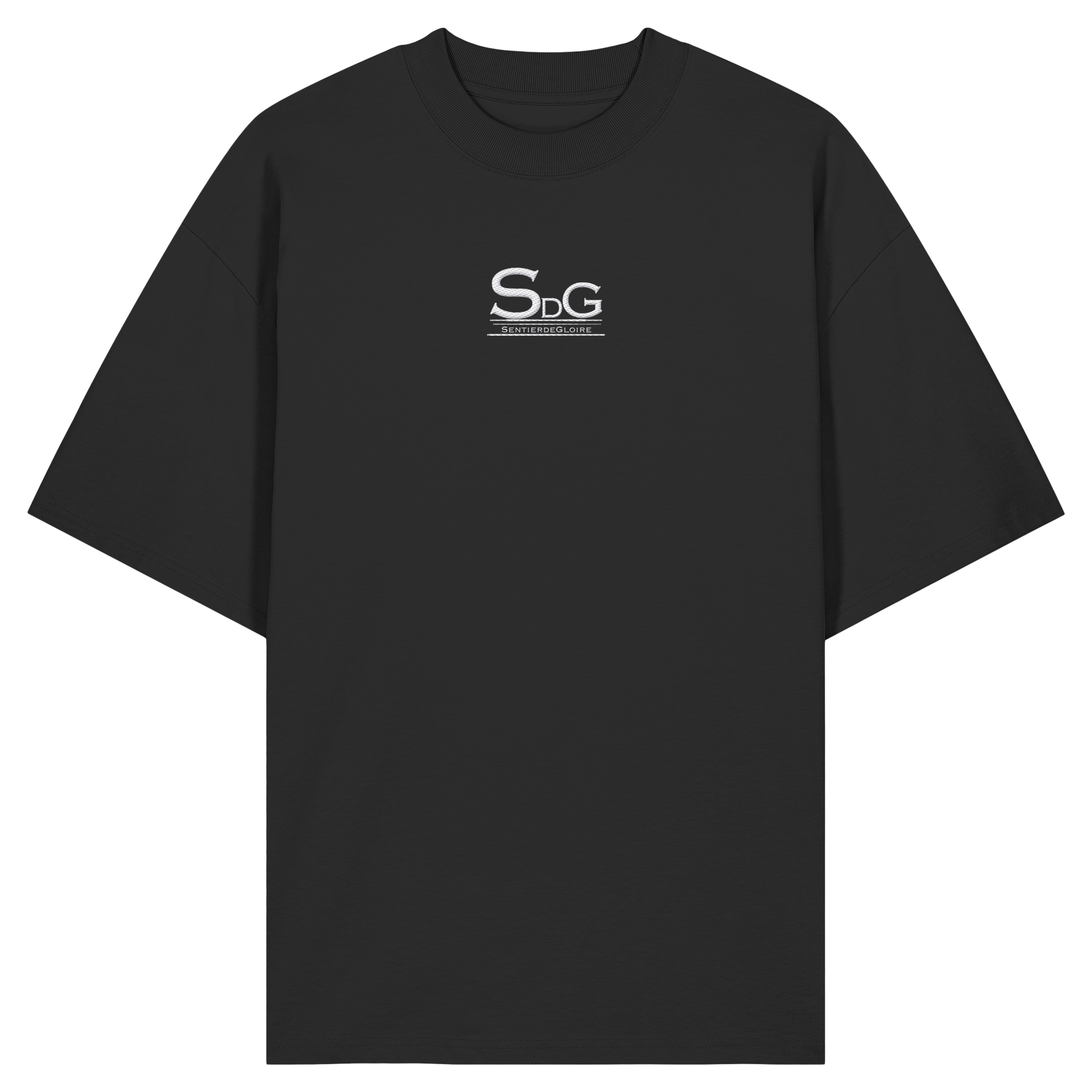 SDG Signature Tee — White Edition | Black