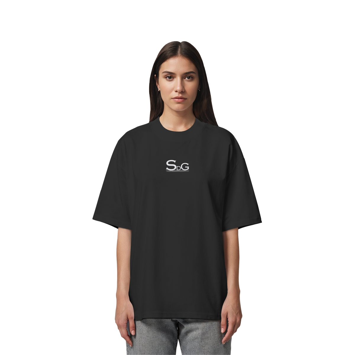 SDG Tee White Edition - Organic Oversize Shirt