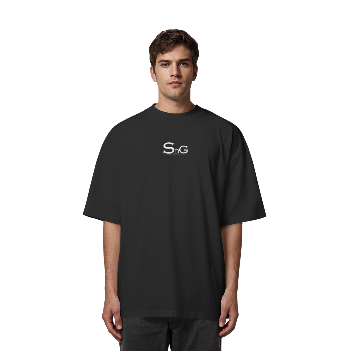 SDG Tee White Edition - Organic Oversize Shirt