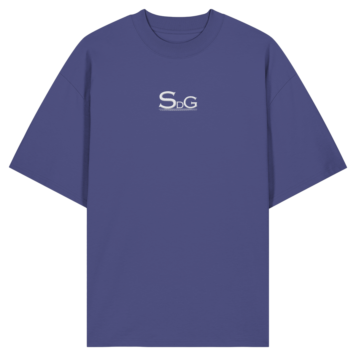 SDG Tee White Edition - Organic Oversize Shirt