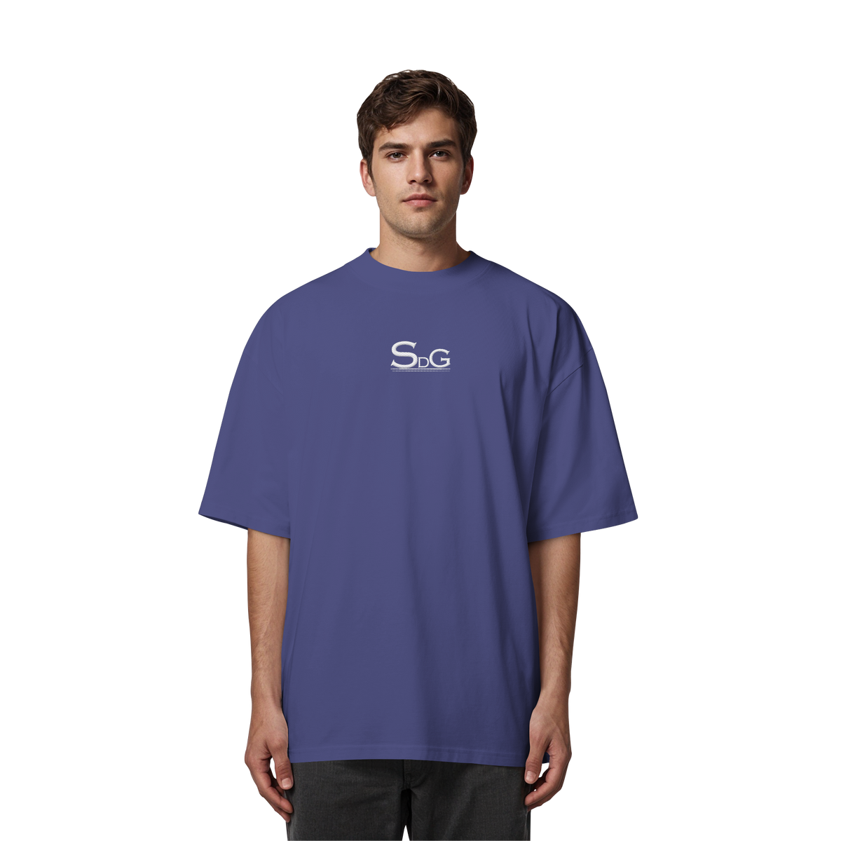 SDG Tee White Edition - Organic Oversize Shirt