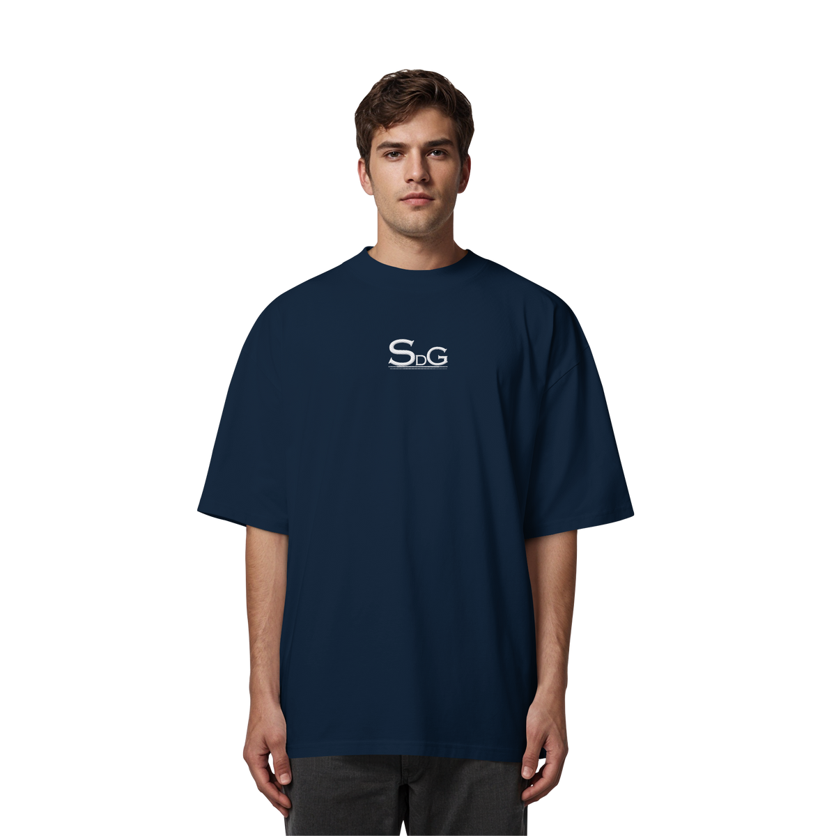 SDG Tee White Edition - Organic Oversize Shirt