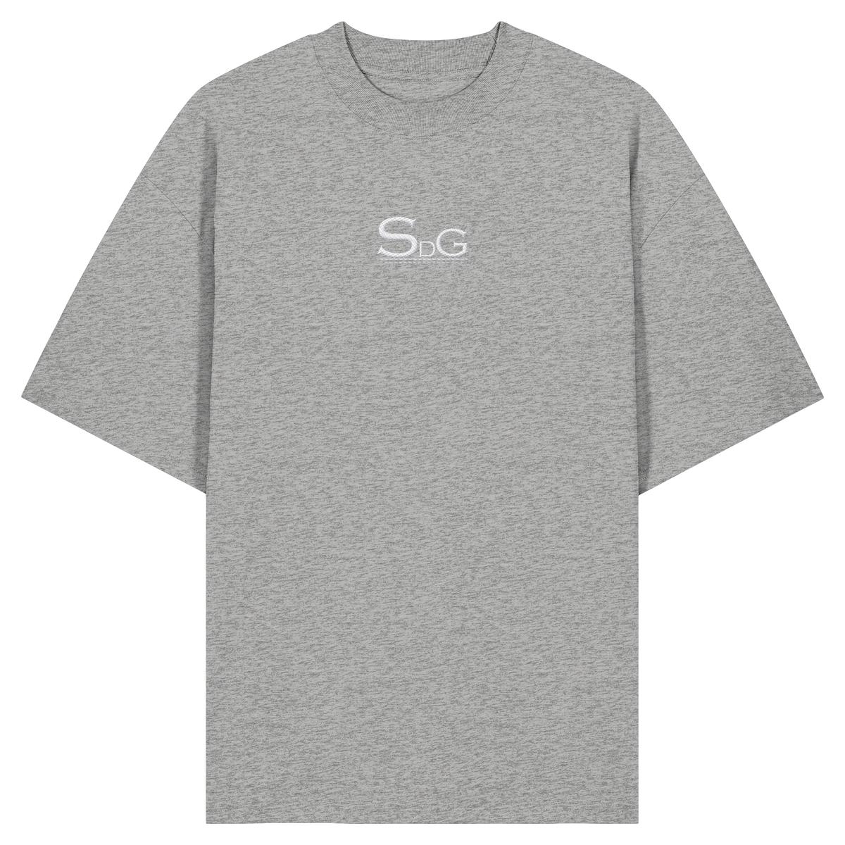 SDG Tee White Edition - Organic Oversize Shirt