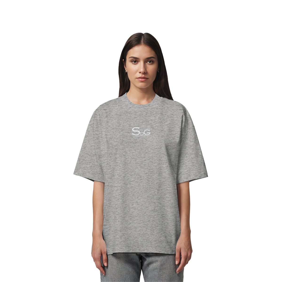 SDG Tee White Edition - Organic Oversize Shirt