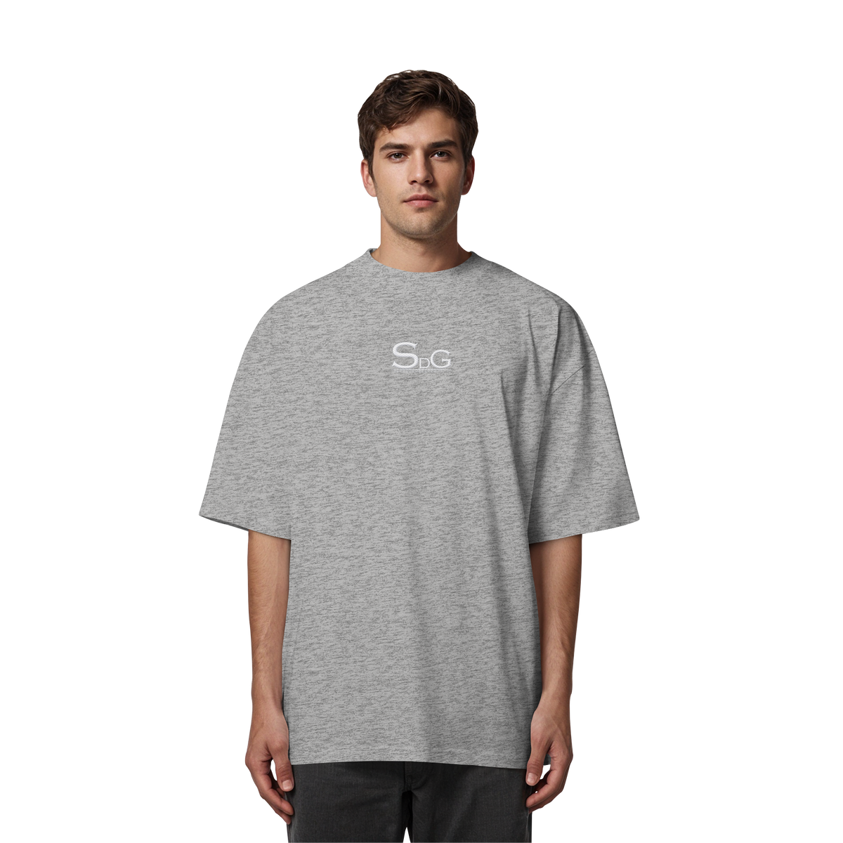 SDG Tee White Edition - Organic Oversize Shirt