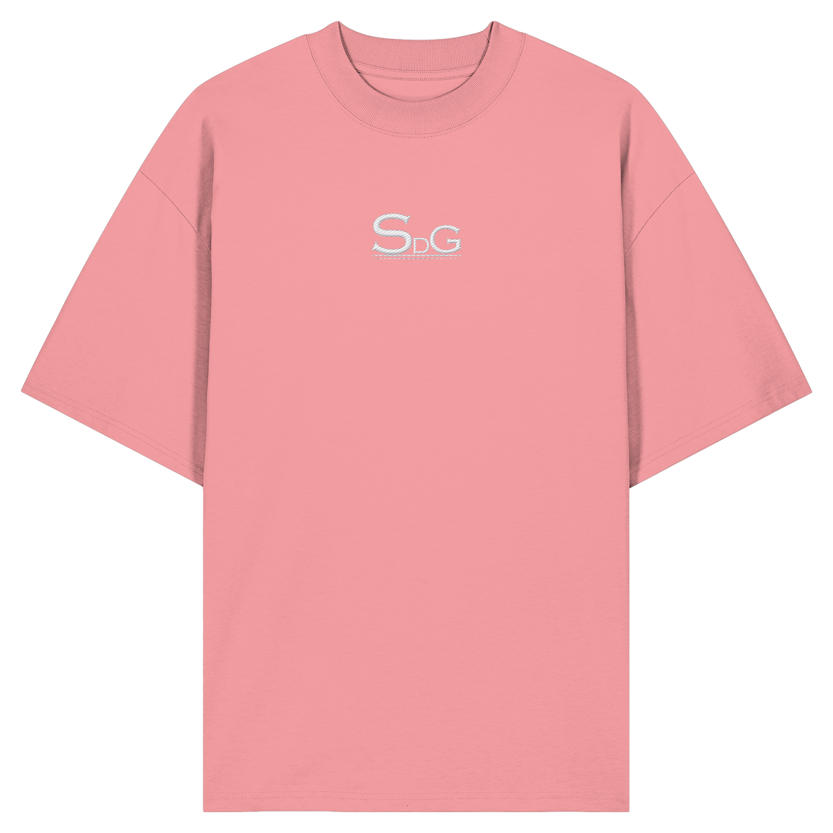 SDG Tee White Edition - Organic Oversize Shirt