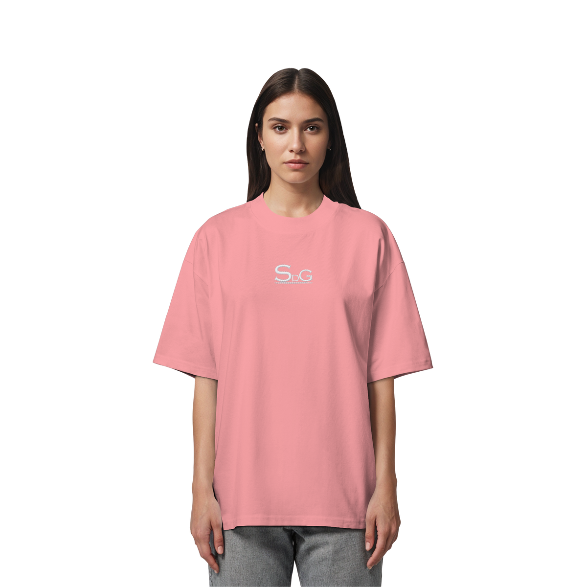 SDG Tee White Edition - Organic Oversize Shirt