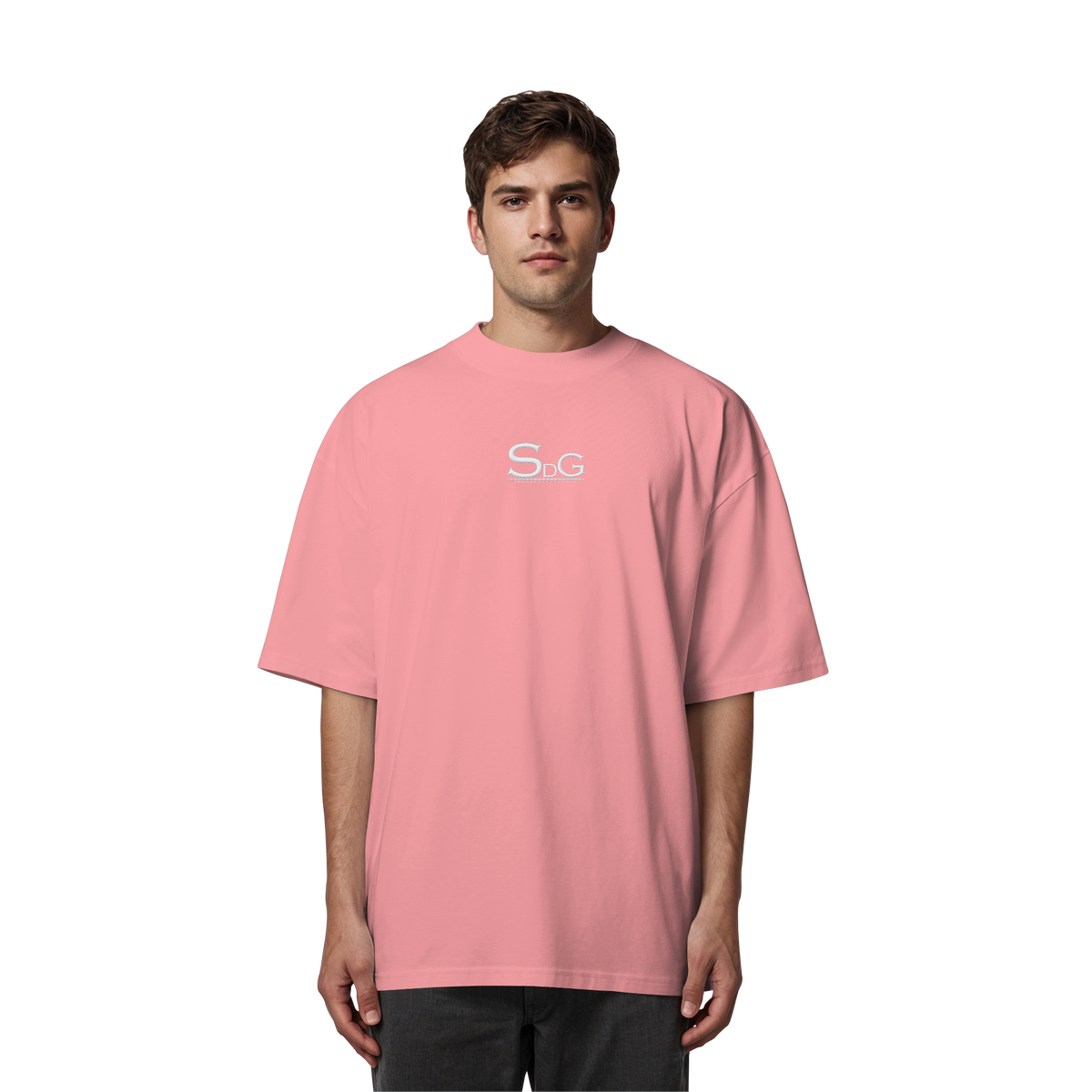 SDG Tee White Edition - Organic Oversize Shirt