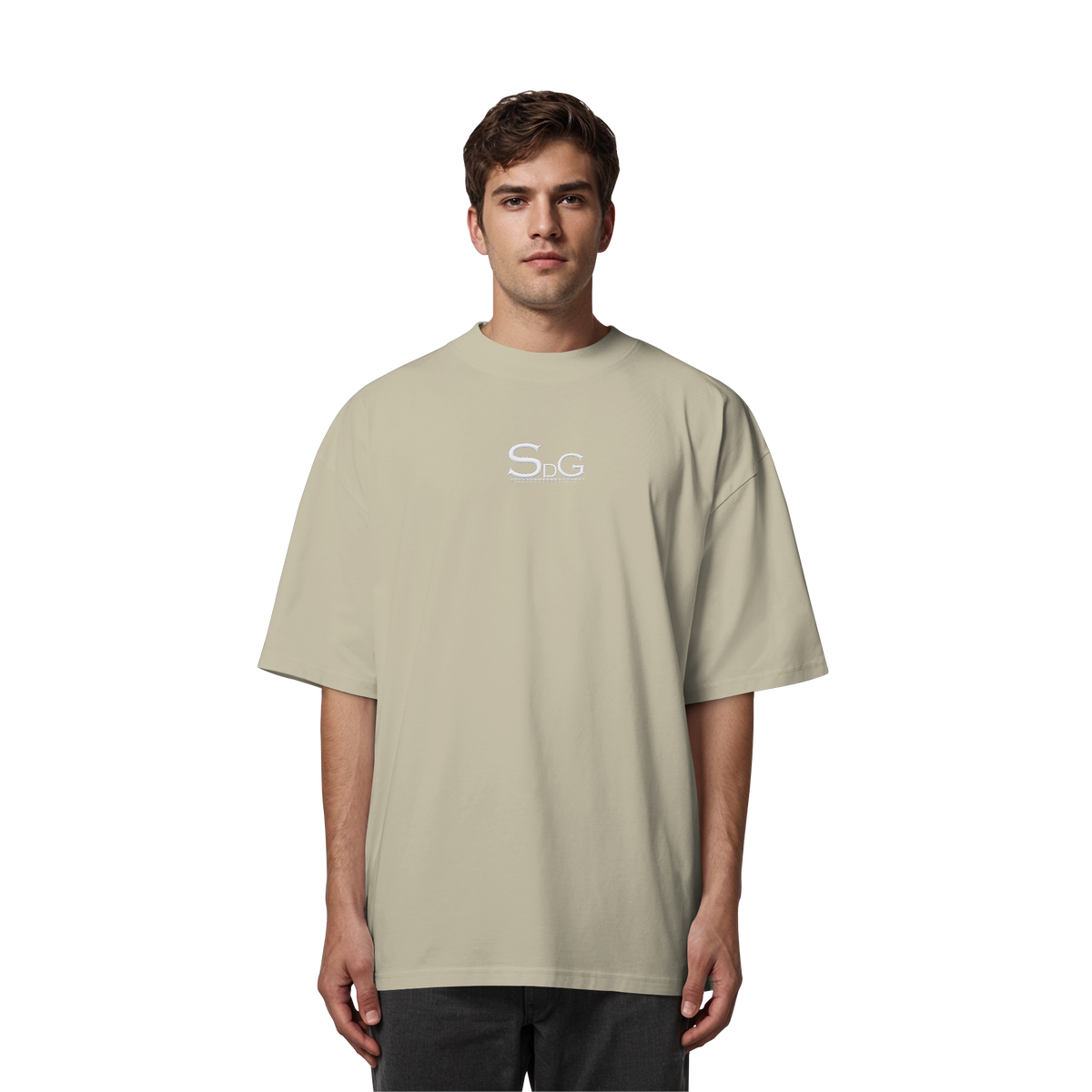 SDG Tee White Edition - Organic Oversize Shirt