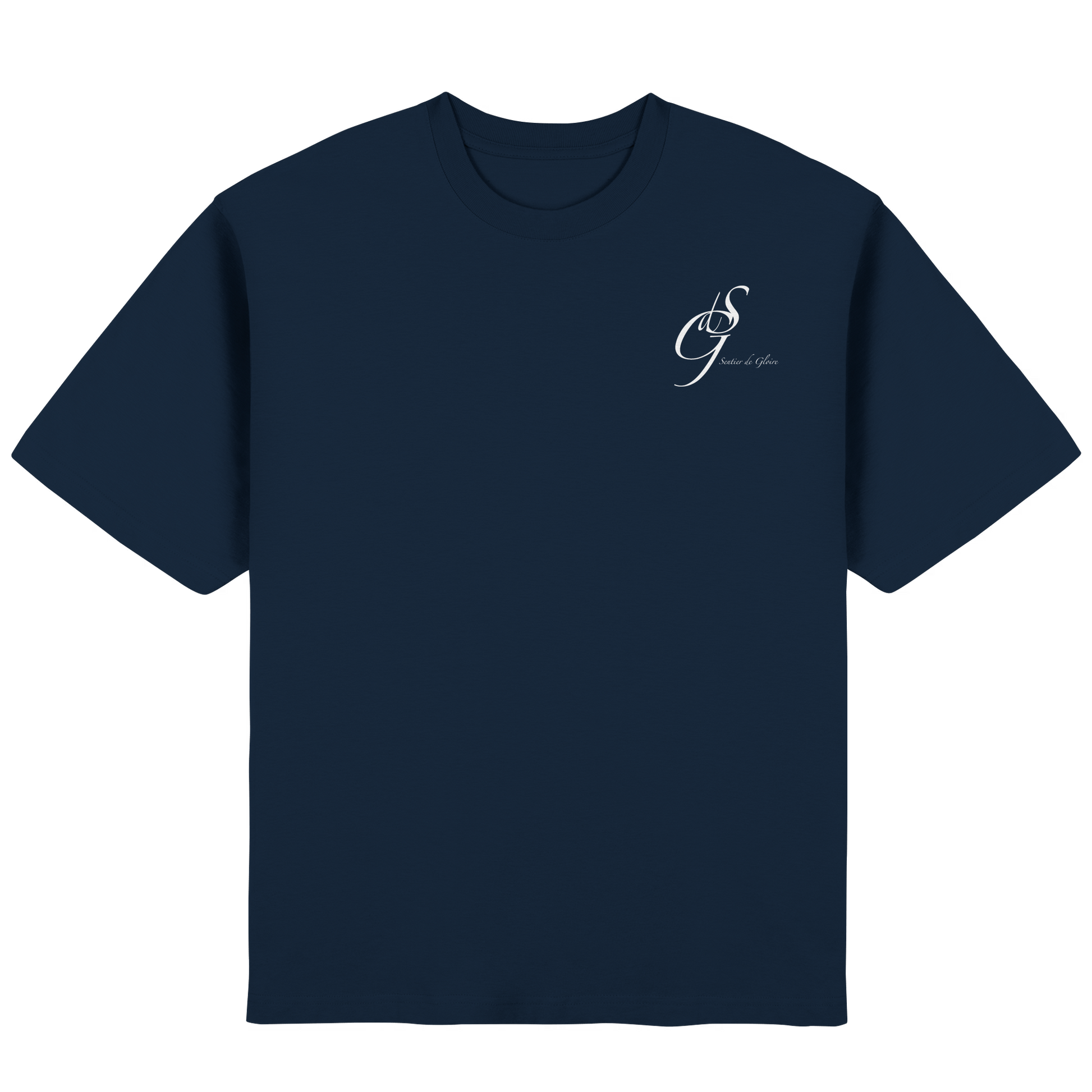 "SILENT WARRIOR" — SDG Oversized Tee | White Edition