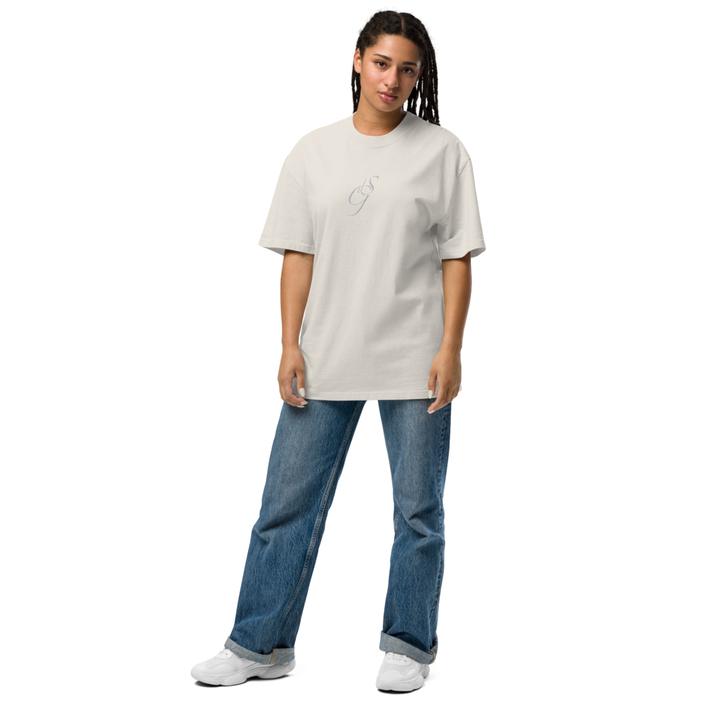 Oversized T-Shirt mit verwaschenem Look SDG Zaptino
