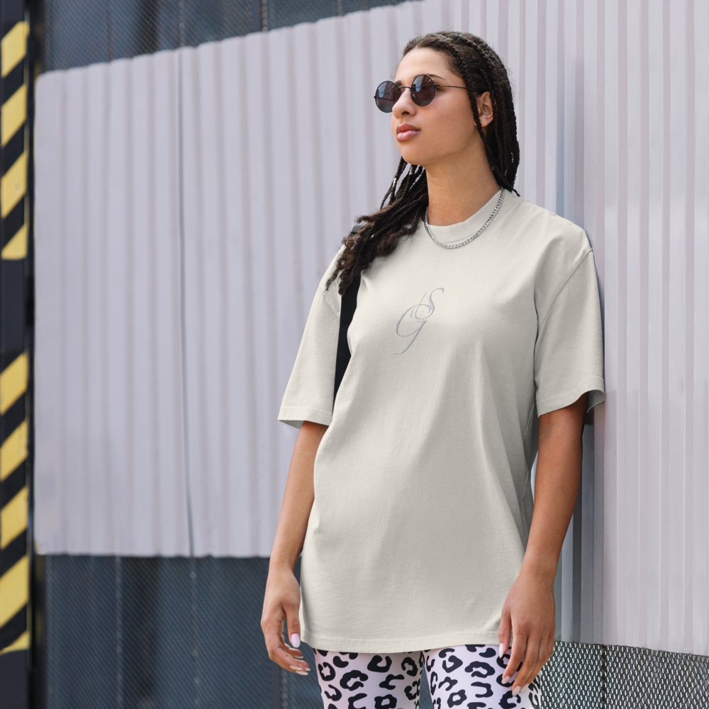 Oversized T-Shirt mit verwaschenem Look SDG Zaptino
