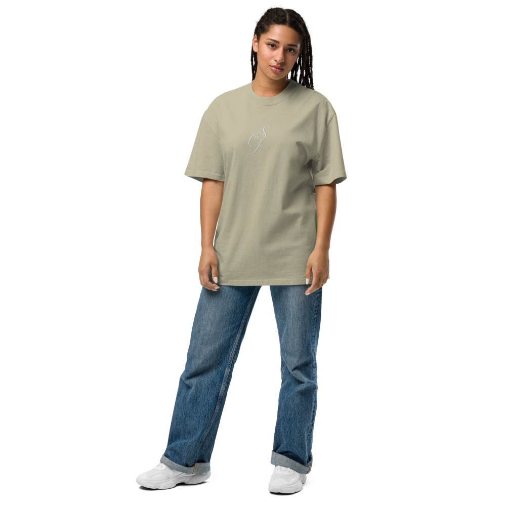 Oversized T-Shirt mit verwaschenem Look SDG Zaptino