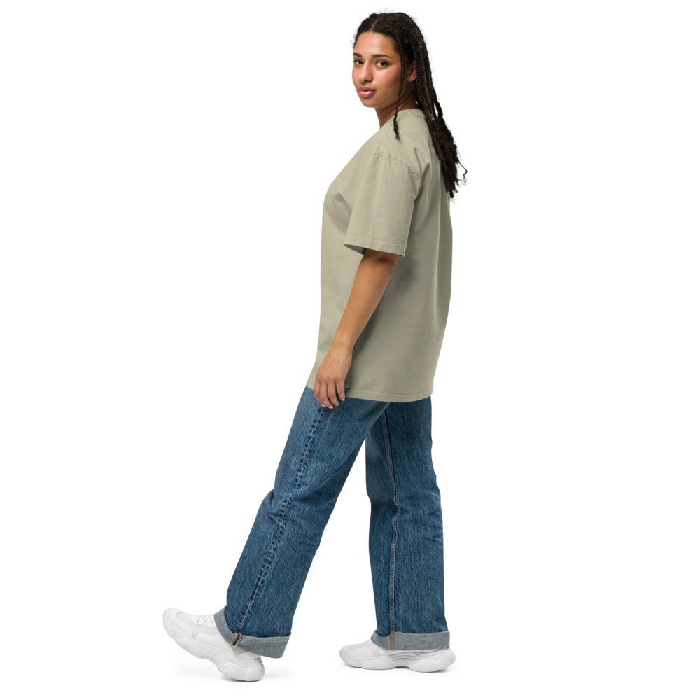 Oversized T-Shirt mit verwaschenem Look SDG Zaptino