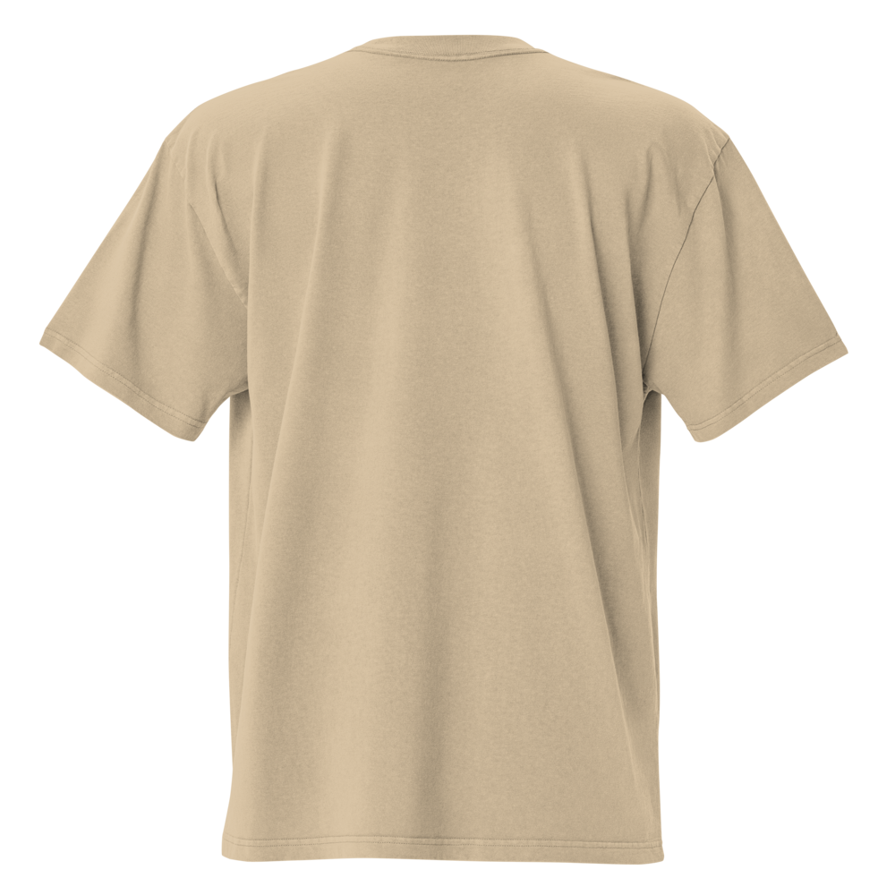 Oversized T-Shirt mit verwaschenem Look Zaptino Black Edition