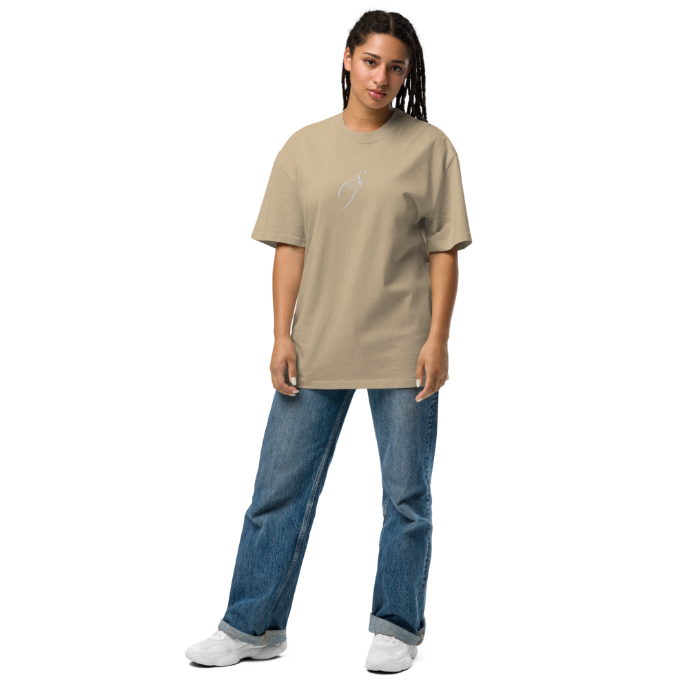Oversized T-Shirt mit verwaschenem Look SDG Zaptino