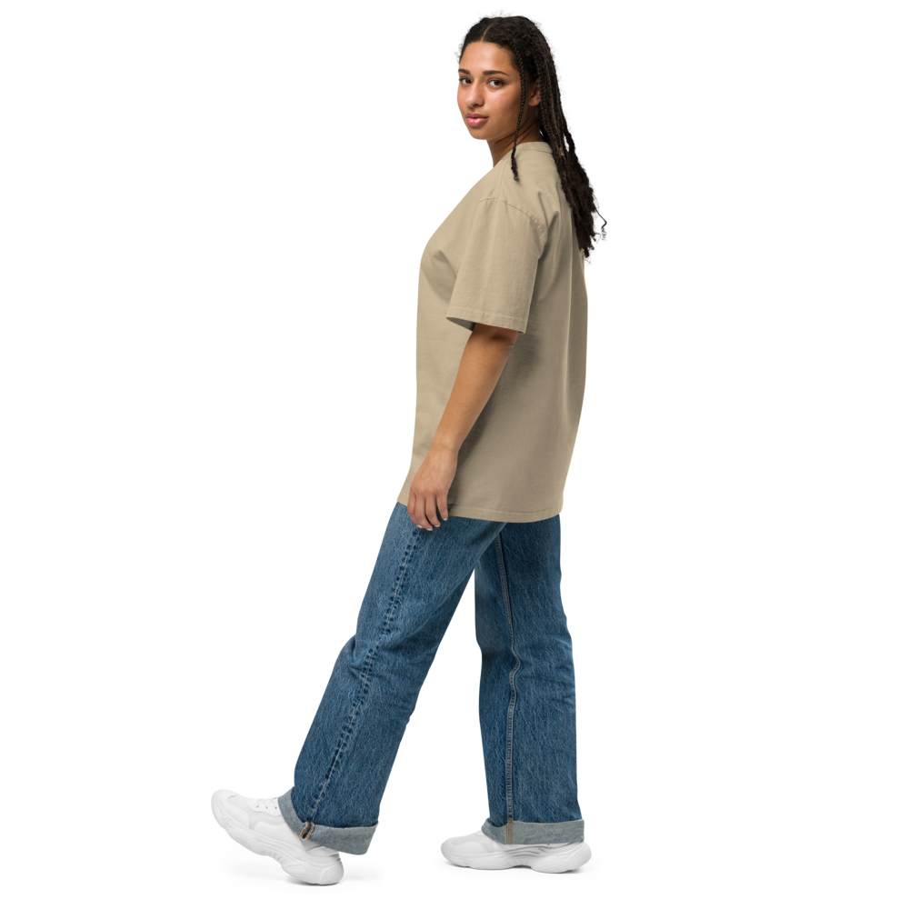 Oversized T-Shirt mit verwaschenem Look SDG Zaptino