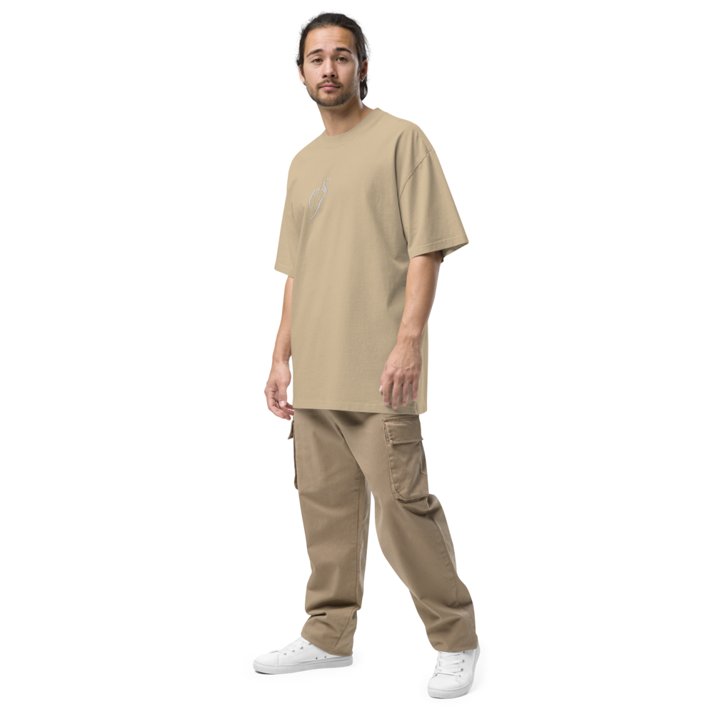 Oversized T-Shirt mit verwaschenem Look SDG Zaptino